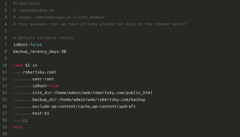 Backing up WordPress revisited